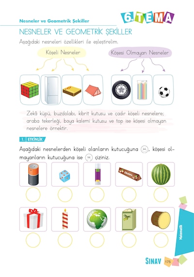 Sınav Yayınları 1. Sınıf Tüm Dersler Konu Anlatımlı