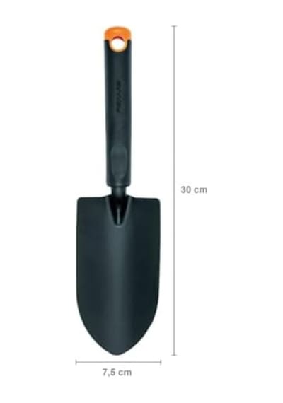 Ergonomik Saksı, 30 Cm, Turuncu/siyah, 1027017 50 x 22