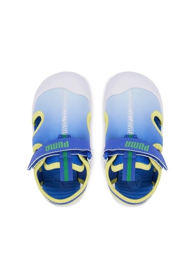 Puma Fun Racer Sandal Come On Vınf Erkek Çocuk Sandaleti Saks Saks Gri