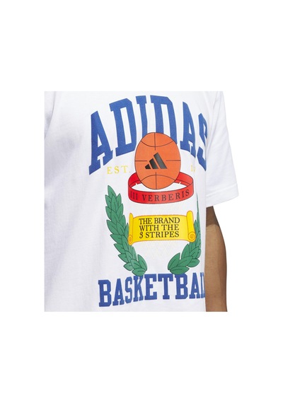 Adidas Varsity Crest T Erkek T-shirt-beyaz