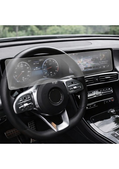 Engo Mercedes Eqv 12.3 İnç Mat Ekran Koruyucu Multimedya Gösterge Sadece Ekran Koruyucu