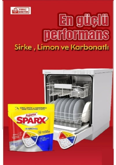 Sparx Diamond Bulaşık Makinesi Kapsülü 60 X 4 240 Adet