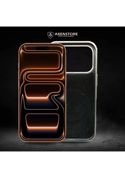 Silver Simli 17 Pro Max Kılıf -