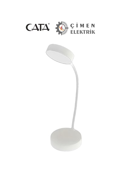 Cata Ct 8440 Beyaz Kasa Dokunmatik 3 Renk Berlin Masa Lambası 2.5w