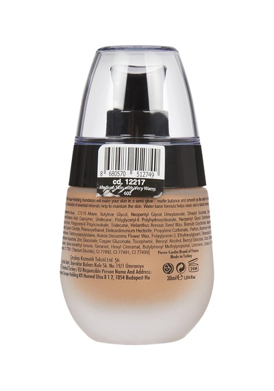 Pierre Cardin Aqua Wow Mineralli Su Bazlı Fondöten Medium Skin With Very Warm 30 Ml Sku: Smg8690010517678