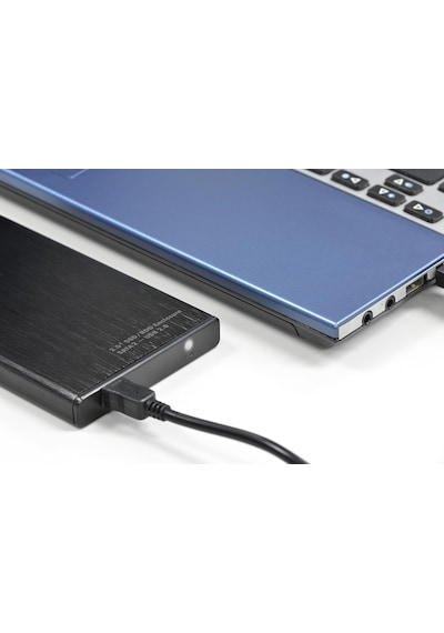 Usb 2.0-sata 2 Sdd/hdd-kasa 6,4 Cm 2,5zoll 9,5 & 7,5 Mm Ssd/hdds Alüminyum-kasa O. Şarj Ale