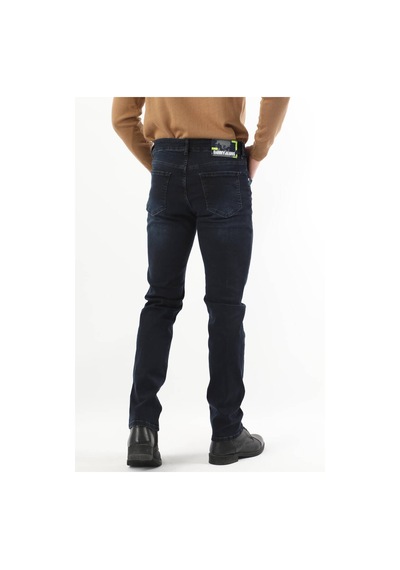 Erkek Koyu Lacivert Jean Pantolon 001