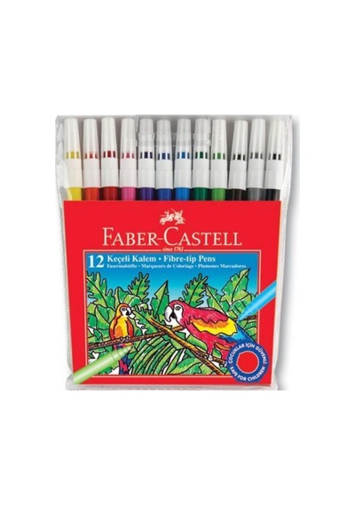 Faber Keçeli Kalem 12 Renk