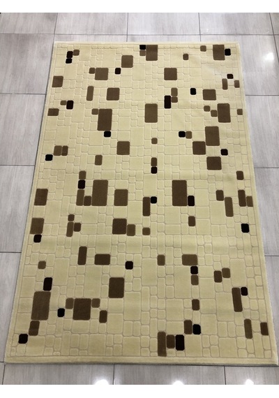 Saray Halı Vizyon 10327 A 150X230 Krem Kahve 4 M2 Halı !