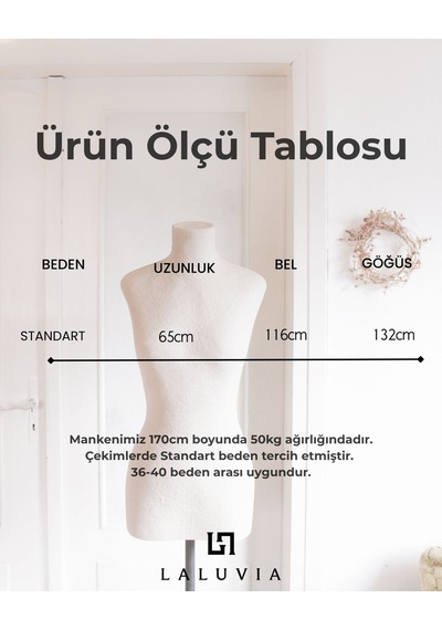 Laluvia Pembe Çok Renkli Çizgili Yumoş Kazak - 10201