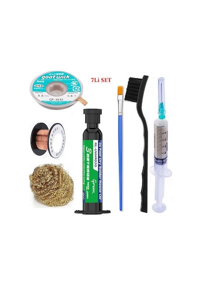 Relıfe Rl-uvh902g Uv Yeşil Jel Yol Kaplama Maskesi Ve Yardımcı Yedili Elektronik Kart Tamir Malzemeleri 3,5mm St14