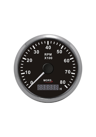 Mors Devir Göstergesi 8000 Rpm Siyah