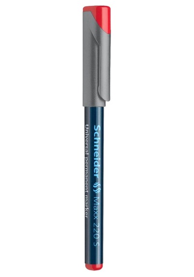 Asetat Kalemi Permanent 220 S Seri 0.4 Mm Kırmızı 10 Lu Paket