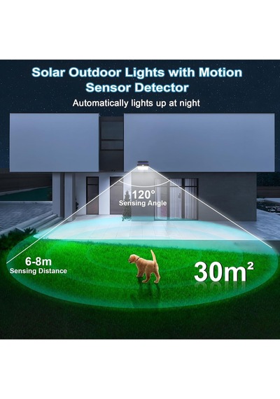 Sigrill 4 Lü Solar Bahçe Işıkları, Hareket Sensörlü, 150 Led, 3 Modlu, Ip65 Su Geçirmez, Solar Duvar Lambası Güneş Enerji Çok Renkli Sigrill 4 Lü Solar Bahçe Işıkları, Hareket Sensörlü, 150 Led, 3 Modlu, Ip65 Su Geçirmez, Solar Duvar Lambası Güneş Enerji Çok Renkli