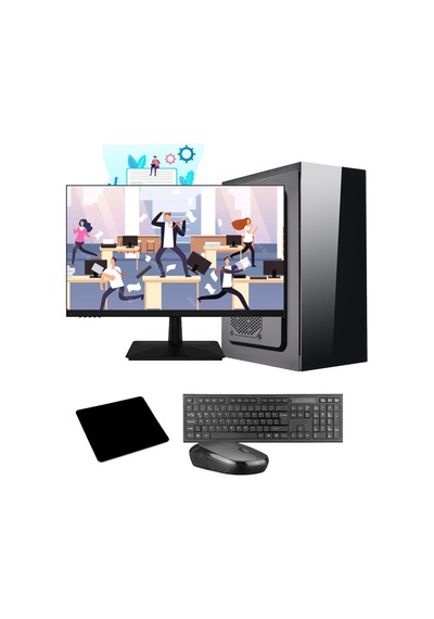 Ramtech WorkForce OF710-312 i7-10700F 16 GB 256 GB SSD R5230 24" Dos Masaüstü Bilgisayar