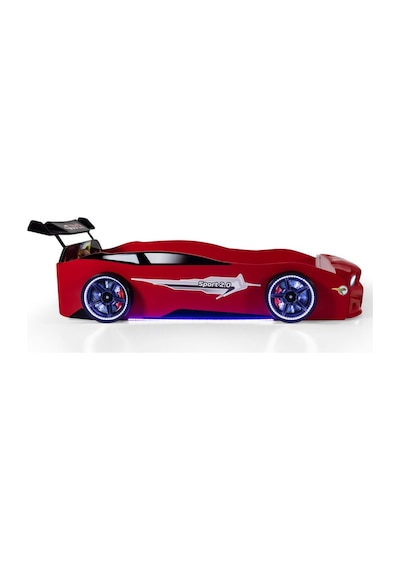 Kırmızı Arabalı Yatak Mst Full Ledli Kumandalı + Ortopedik Yatak 90x190 Cm Kırmızı Arabalı Yatak Mst Full Ledli Kumandalı + Ortopedik Yatak 90x190 Cm
