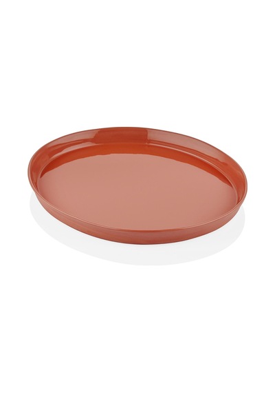 The Mia Cotta Limoges Servis Tabağı Terracota 27 Cm