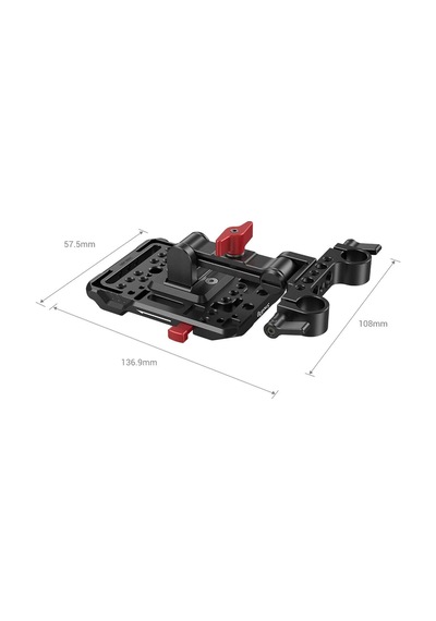 Smallrig 2991 V Montajlı Ayarlanabilir Kollu Pil Plakası