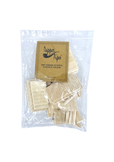 Dapper 9 Mm Balsa Ağacı Pipo Filtresi - 150 Adet