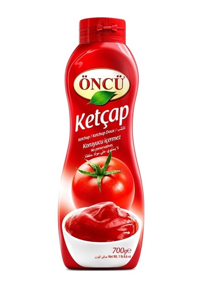 Öncü Ketçap 700 G Tatlı Ve Acı 4 Lü Karma Paket