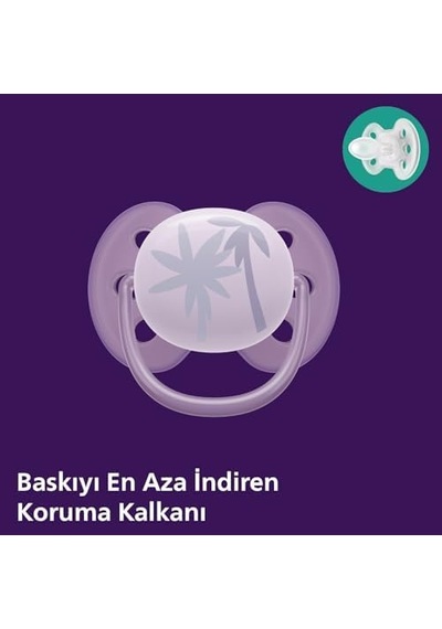 Scf091/09 Ultra Soft 0-6 Ay 2li Kız Emzik Açık Bej