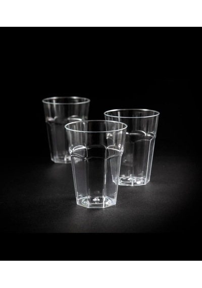 Plastik Kristal Su Ve Meşrubat Bardağı 300cc - 20 Adet 1 Paket Diğer