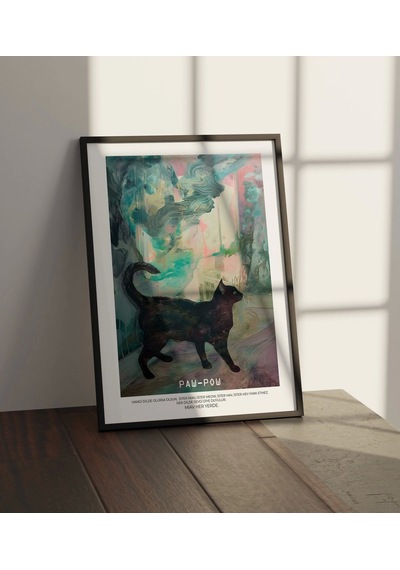 Paw-pow No:16 Art Print