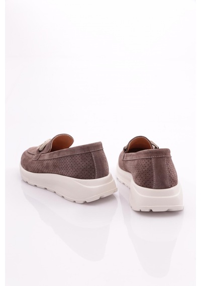 Dgn 422s Kadin Loafer Ayakkabi 422S-1567-R1920 Vizon Süet Dgn 422s Kadin Loafer Ayakkabi 422S-1567-R1920 Vizon Süet