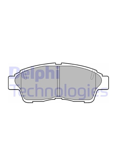 Delphı Lp789 Ön Balata Toyota Corolla 1.3 12v 92-95 1.6 Sı-2.0d 92-97 132.8x17.5x52.9 0446544020-0446520140-0446544110