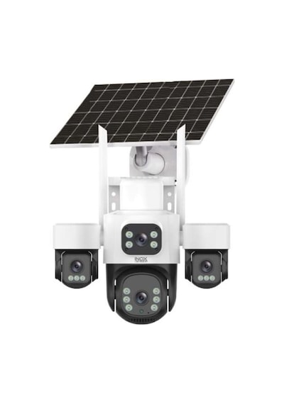 X14 4 Kameralı Solar Güvenlik Kamerası Sım Kartlı & Esım Destekli Kablosuz Güneş Enerjili-127168