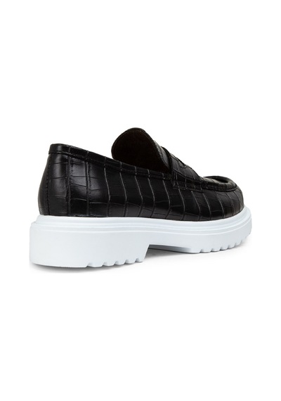 Deery Siyah Kadın Loafer Ayakkabı - 01903zsyhp03 Siyah