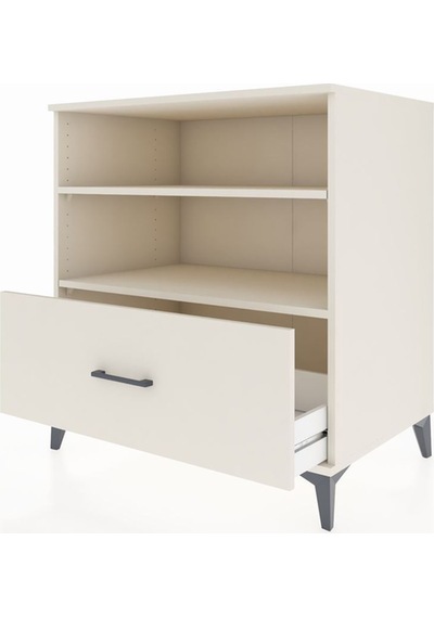 Kronos Şifonyer 2 Raflı Tek Çekmeceli 88x59x96 Aytaşı-aytaşı Aytaşı