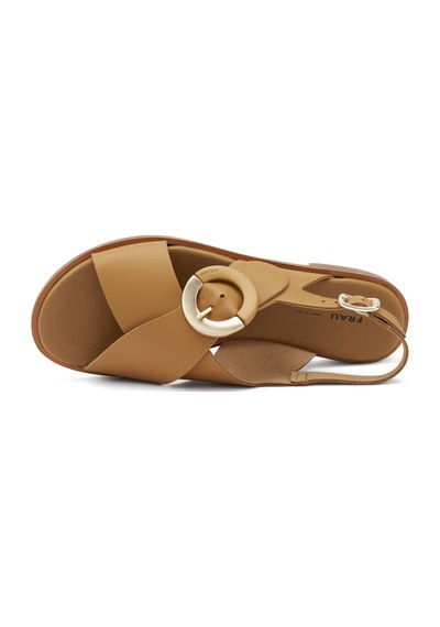 Sandalet Kadın 85p6 Frau London-s Cuoio Taba