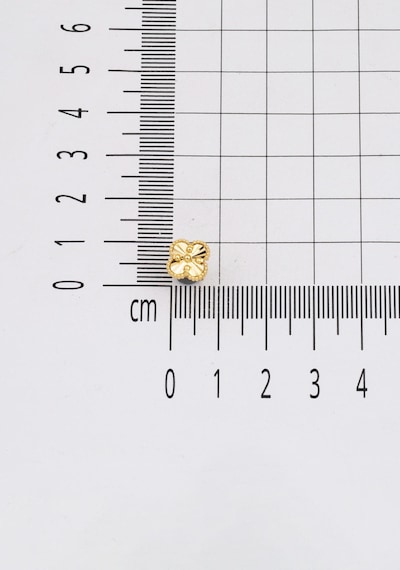 Bilezikci Van Cleef 14 Ayar Altın Küpe Sarı Altın