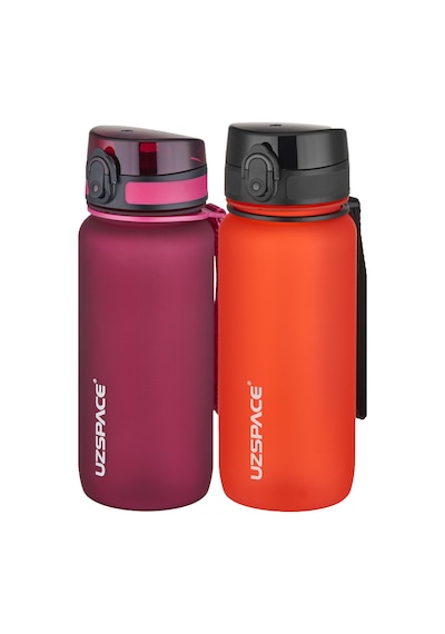 Uzspace 2'li Tritan Matara Seti 650 Ml 14 Farklı Renk Seçeneği Fiftyfifty -3037seta Kırmızı - Fantazi Kırmızı Uzspace 2'li Tritan Matara Seti 650 Ml 14 Farklı Renk Seçeneği Fiftyfifty -3037seta Kırmızı - Fantazi Kırmızı