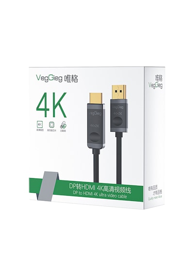 Veggieg 4k 30hz Displayport To Hdmı Dönüştürücü Kablo 5 Metre