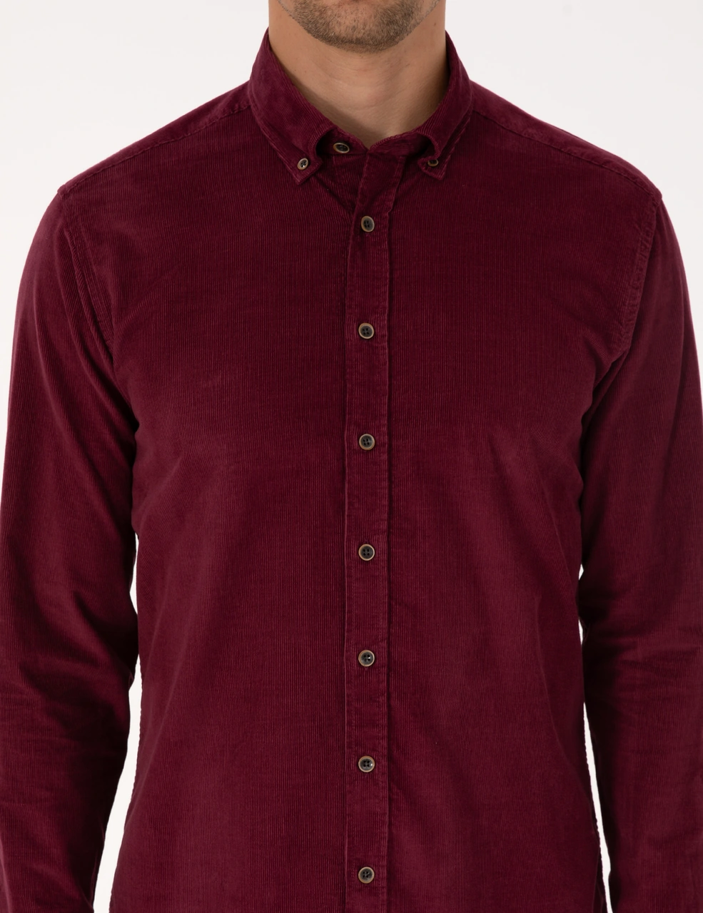 Pierre Cardin Erkek Plum Gömlek Desenli 50310139-vr177 Plum
