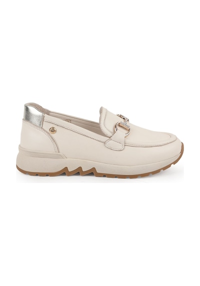 Mamma Mia Kadın Günlük Ayakkabı Hakiki Deri Işıltılı Taşlı Metal Aksesuarlı Kalın Taban Loafer Sneaker 26y-3975 Krem-altın Mamma Mia Kadın Günlük Ayakkabı Hakiki Deri Işıltılı Taşlı Metal Aksesuarlı Kalın Taban Loafer Sneaker 26y-3975 Krem-altın