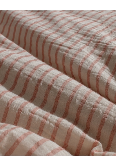 Madame Coco Agnes Tek Kişilik Müslin İpliği Boyalı Lastikli Nevresim Takımı - Turuncu 8684427207994 Turuncu