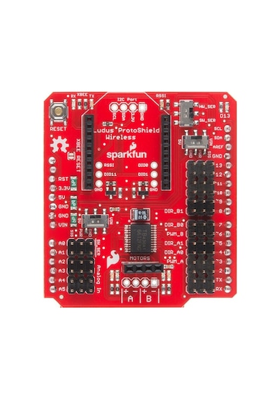 Sparkfun Motor Sürücü + Xbee Shield