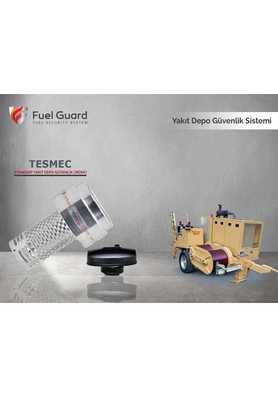 Tesmec Asfalt Makinası Yakıt Depo Koruma Cihazı