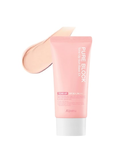 Aydınlık Görünüm Sunan Güneş Koruyucu A'pıeu Pure Block Tone-up Sun Base Ex Spf50 Pa 50 Mililit