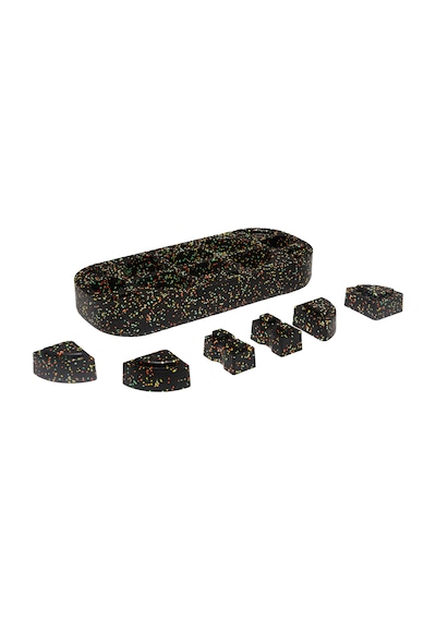 Actifoam Step Tahtası Siyah + 3 Renk Karışık