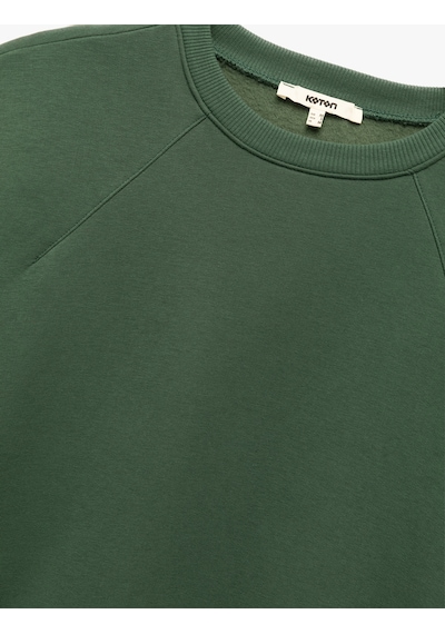 Koton Regular Fit Üç İplik Uzun Kollu Bisiklet Yaka Basic Sweatshirt Yeşil 6wak10033ek Yeşil Koton Regular Fit Üç İplik Uzun Kollu Bisiklet Yaka Basic Sweatshirt Yeşil 6wak10033ek Yeşil