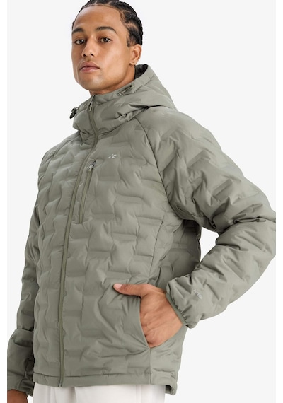 Defacto Defactofit Su İtici Regular Fit Kapüşonlu Fermuarlı Su Geçirmez Kapitoneli Mont C6052ax25aukh109 Haki Defacto Defactofit Su İtici Regular Fit Kapüşonlu Fermuarlı Su Geçirmez Kapitoneli Mont C6052ax25aukh109 Haki