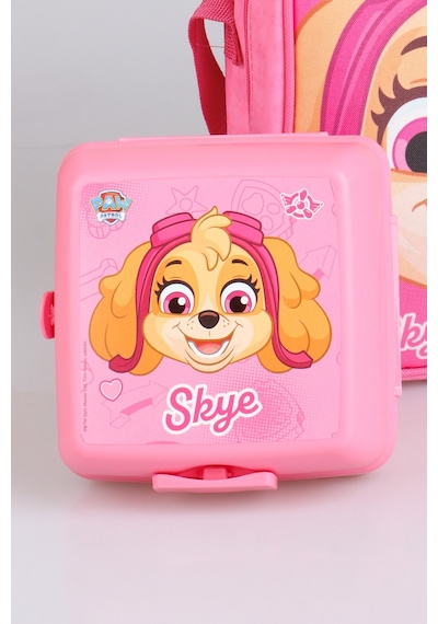 Dekomus İle Yeni Sezon Lisanslı Paw Patrol Okulda Macera Koleksiyonu Termoslu Beslenme Çantası Açık Gri