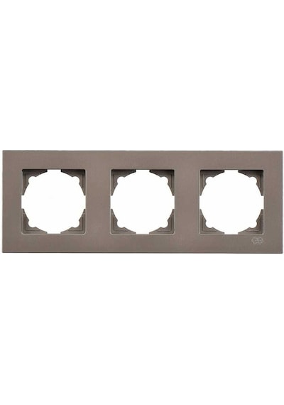 Günsan Egona Metallic Mocha Üçlü Çerceve