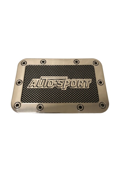 Renault 9 Autosport 18x12 Cm Depo Kapağı Kaplaması Krom