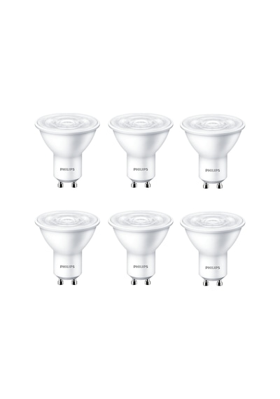 Philips Essential Led Spot 4,7-50W GU10 6500K Beyaz Işık 6 Adet