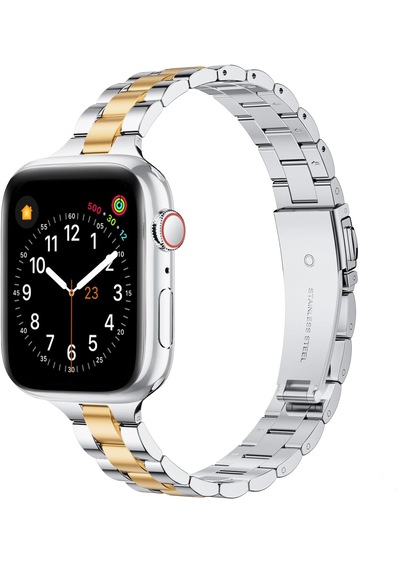 Apple Watch Band Uyumlu 38mm/40mm/41mm/iwatch Seri 10& 11 42mm /çelik Ayarlanabilir Kordon